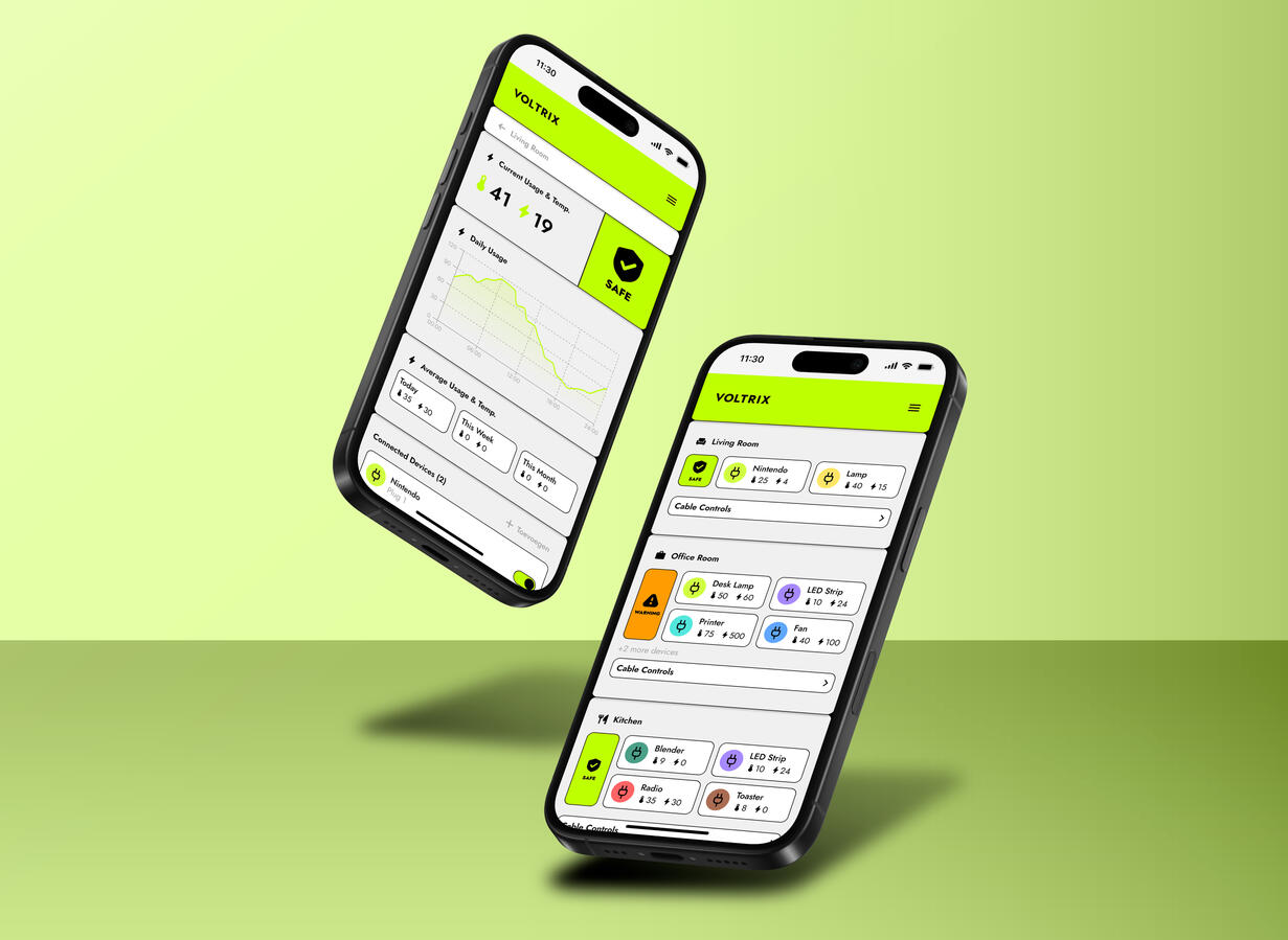 Cable device manager app i made for my exam project for my UI/UX class.