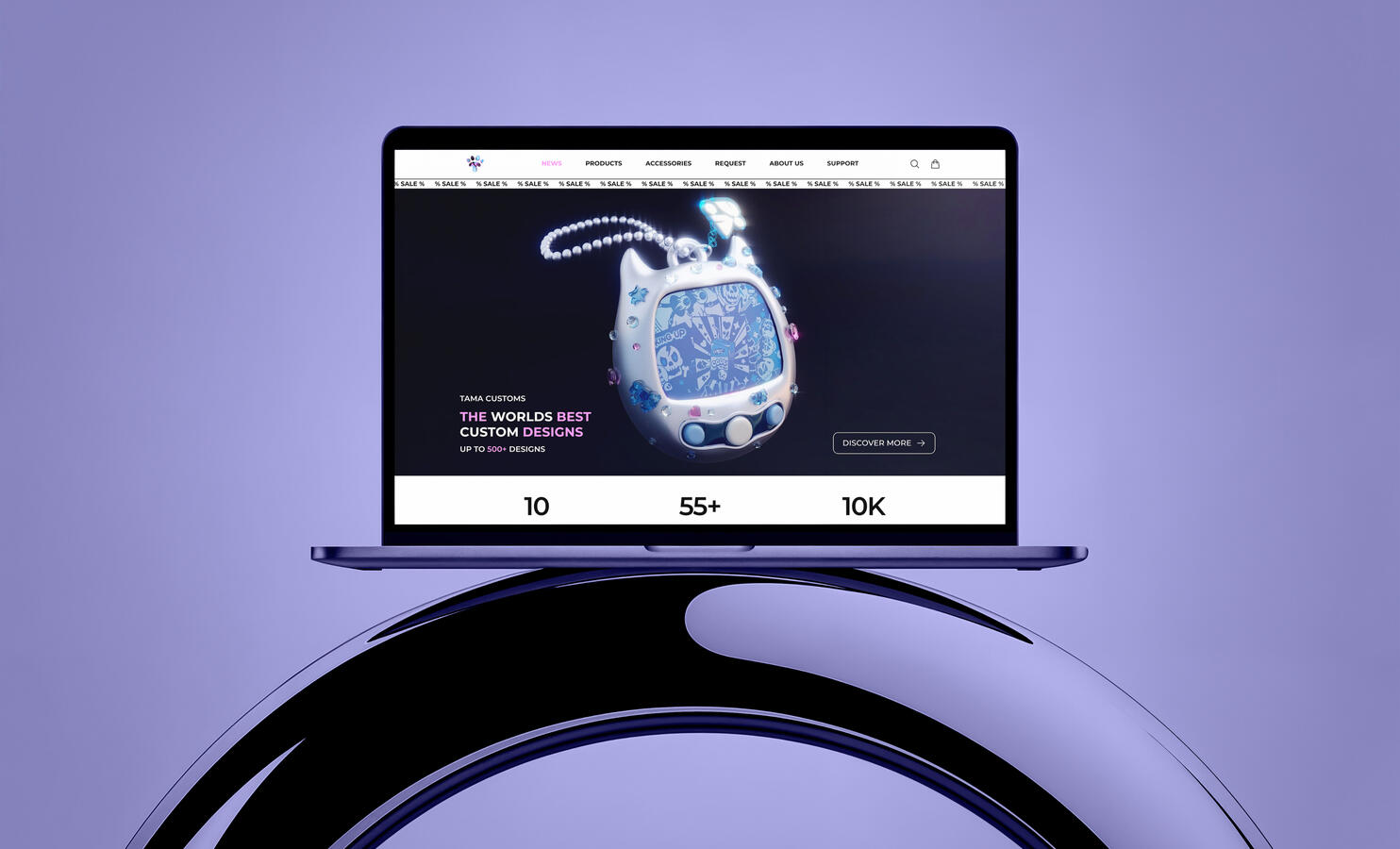 This was a weekly challenge project i made for my UI/UX class. See the full page with the link.